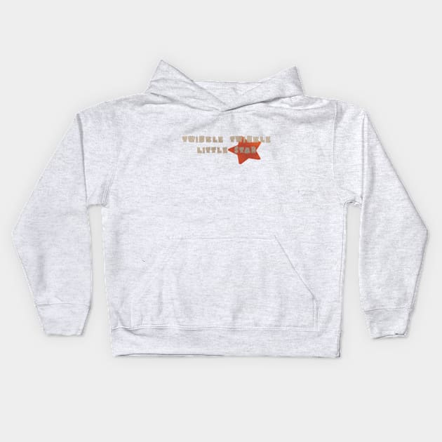 Twinkle Twinkle Little Star Kids Hoodie by madmonkey